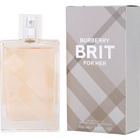 Burberry Ladies Brit EDT Spray 3.3 OZ (Tester) 